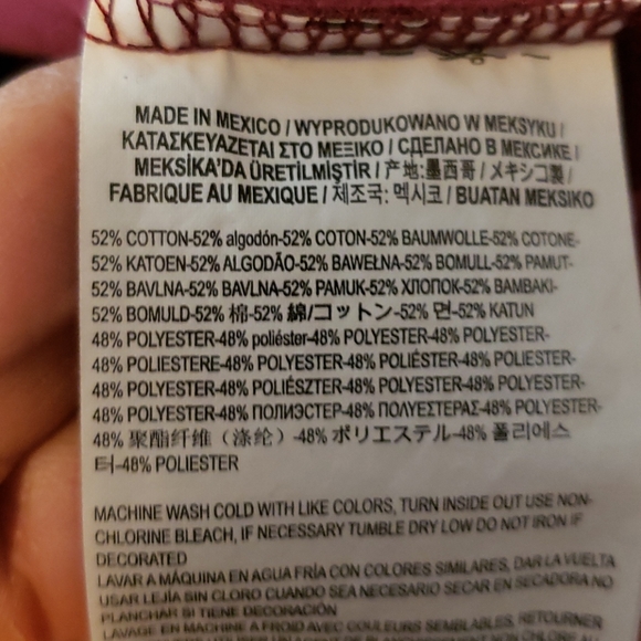 🔴 2 for $10  Vans Maroon Short Sleeve Tee Shirt - Picture 4 of 4